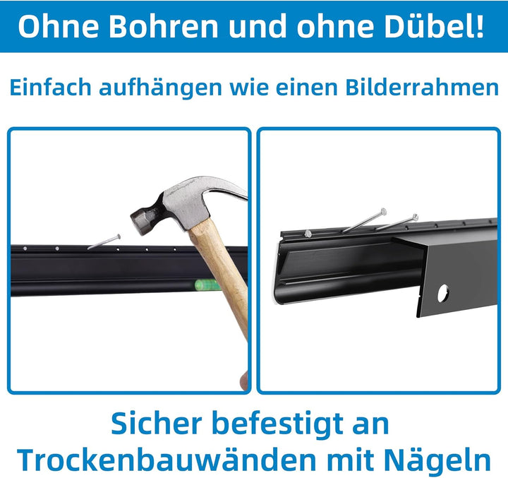 Antimbee TV Wandhalterung ohne Bolzen, Fernsehhalterung Wand, Wandhalterung Fernsehe für 13-55 Zoll