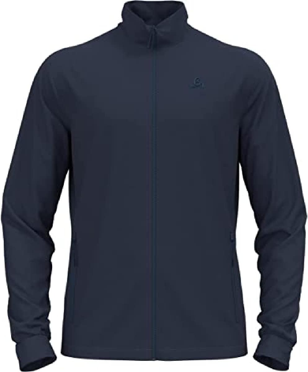 Odlo Herren Berra_542512 Mid Layer mit Reissverschluss (1er Pack), Dark Sapphire
