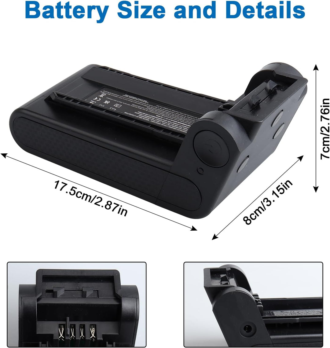 21.6V 4600mAh XBATR640EU Ersatzakku Kompatibel Mit Shark IP1251 IP1250 IP1255 IP1251C IP1220 IP1220C