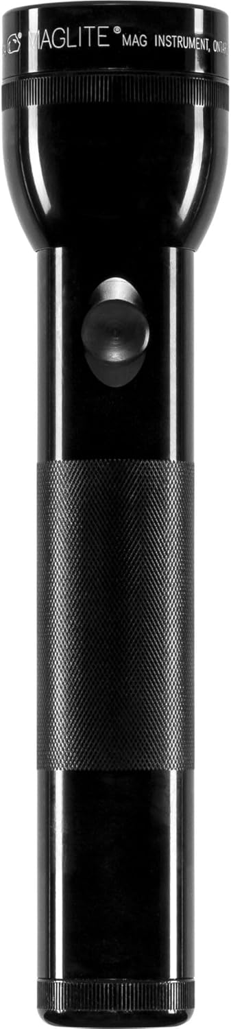MAGLITE MAGLITE Xenon-Lampe 2D Taschenlampe schwarz Display Box Schwarz 25 cm, Schwarz 25 cm