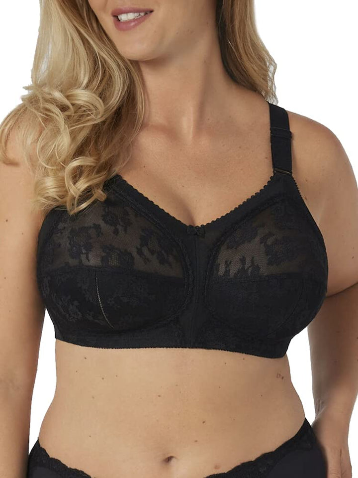 Triumph Damen Doreen X BH ohne Bügel 80K Schwarz, 80K Schwarz