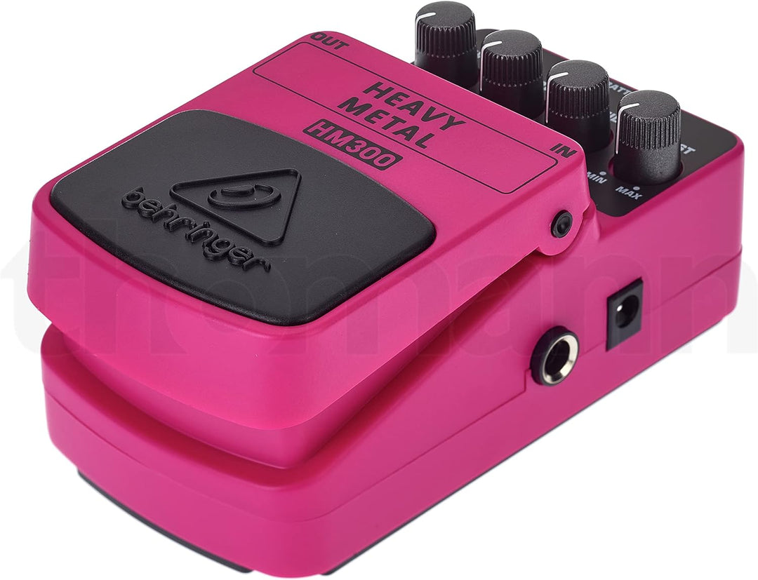 Behringer HM300 Heavy-Metal-Distortion-Effektpedal HEAVY METAL HM300 Guitar Pedal, HEAVY METAL HM300