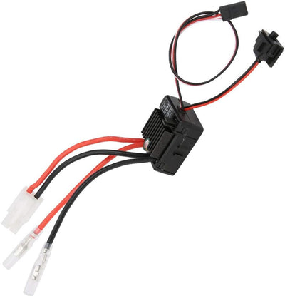 VGEBY RC Auto ESC, 2-3S 60A ESC Brushed mit Wasserdicht BEC 5V/2A ESC Elektronischer Drehzahlregler