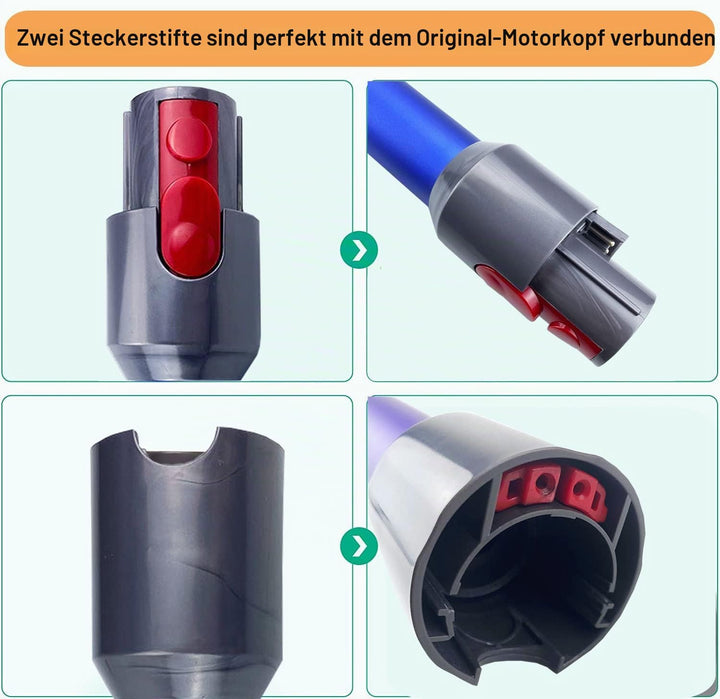 AiLomey Schnellspanner Verlängerungsrohr für Dyson V15 V11 V10 V8 V7 Stabstaubsauger, Ersatzteile Ve