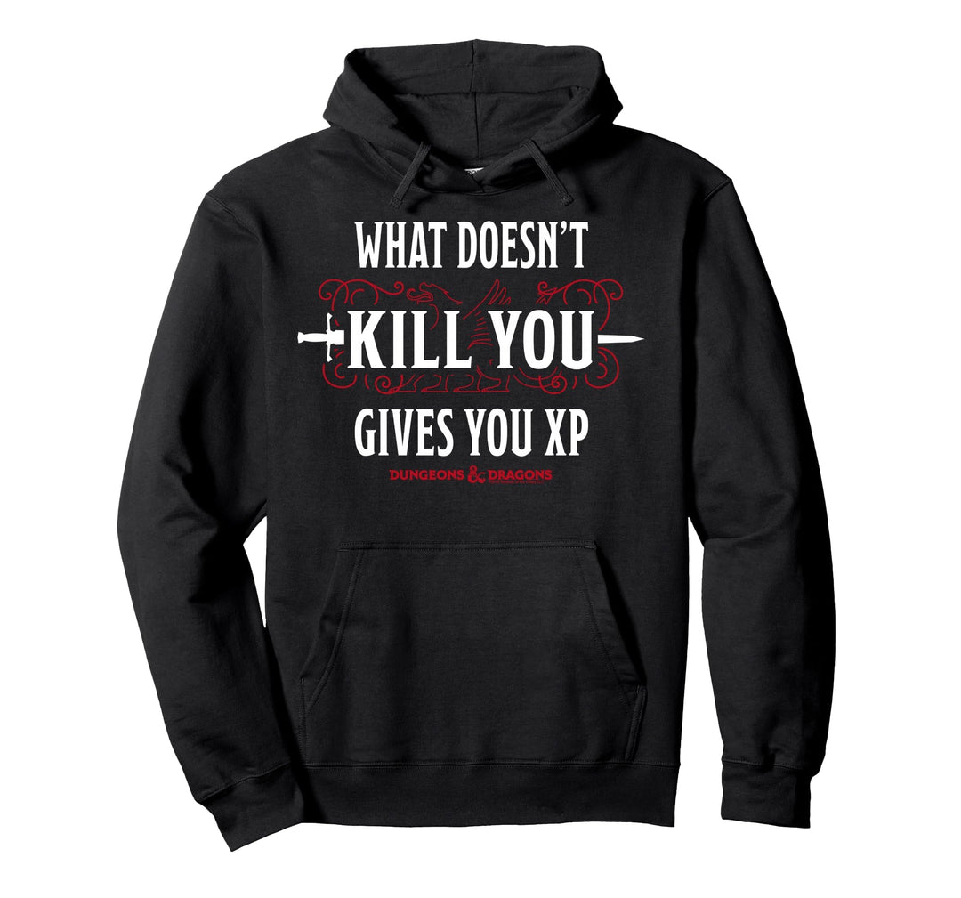 Dungeons & Dragons What Doesn't Kill You Gives You XP Pullover Hoodie