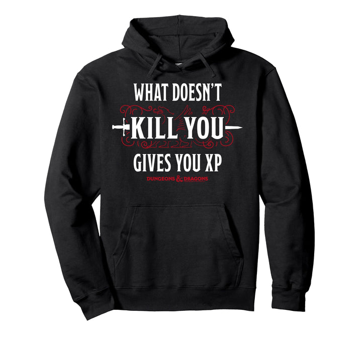 Dungeons & Dragons What Doesn't Kill You Gives You XP Pullover Hoodie