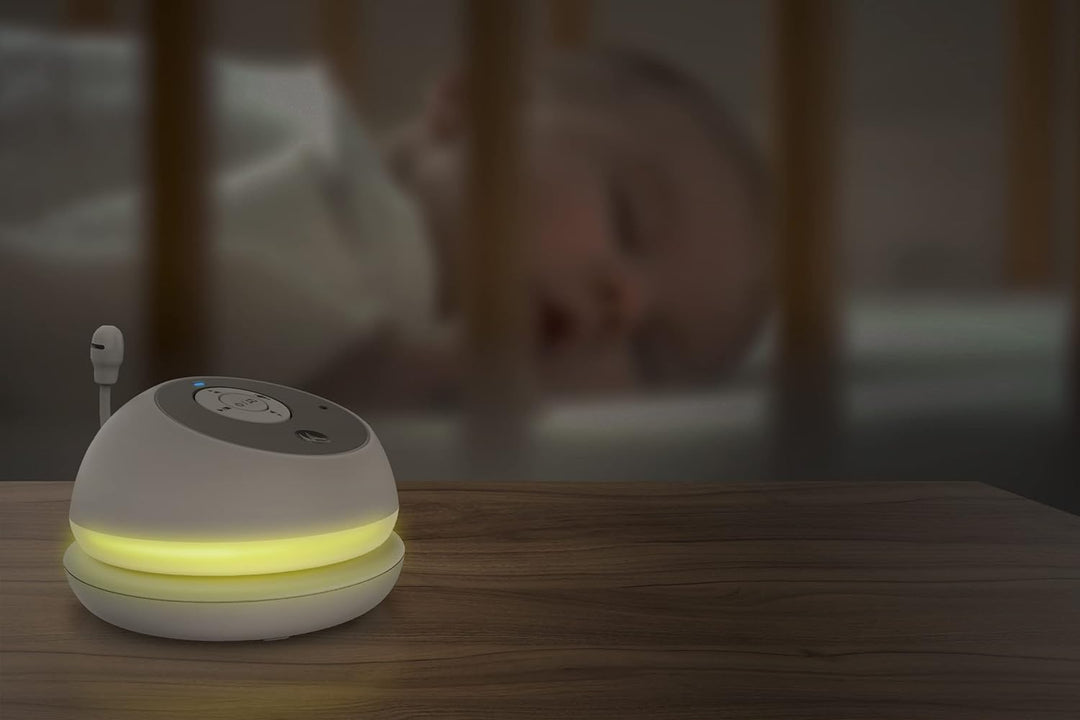 Motorola Baby MBP169 - Tragbare Babyphone Audio mit Display 1.5 Zoll und Babypflege-Timer – Weiss MB