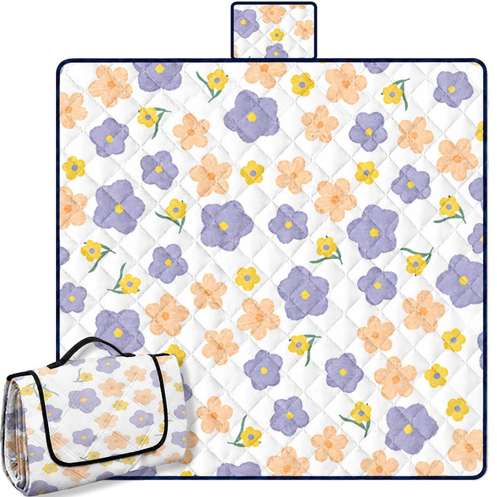 Outdoor Picknickdecke 200x200, Grosse Familien Picknickdecke Wasserdicht Waschbar Dicke Campingdecke