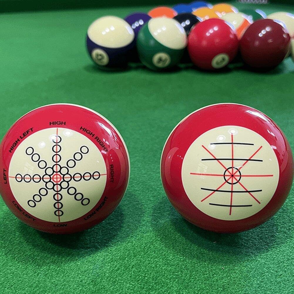 Snooker-übungsball, 52 Mm/57 Mm, Harz-Trainings-Queue-Ball, Billard-Pool-Ball, Billard-trainingsassi