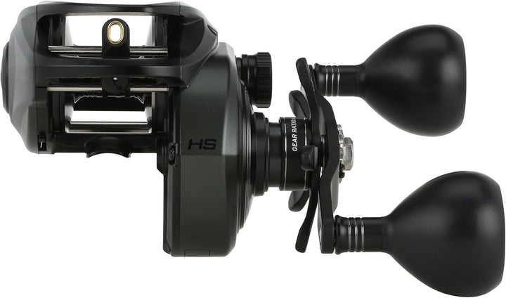 Abu Garcia Beast 400 Low Profile Baitcast-Angelrolle 400 – Linkshänder – hohe Geschwindigkeit, 400 &