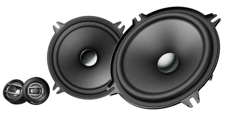 PIONEER TS-A1300C 13 cm 2-Weg-Komponenten-Lautsprecher Set mit 2 Lautsprechern (je 300W max., 50W Si