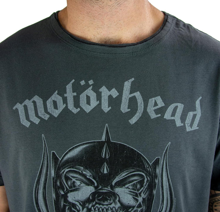 Amplified Herren Motorhead-England T-Shirt XS Grau, XS Grau