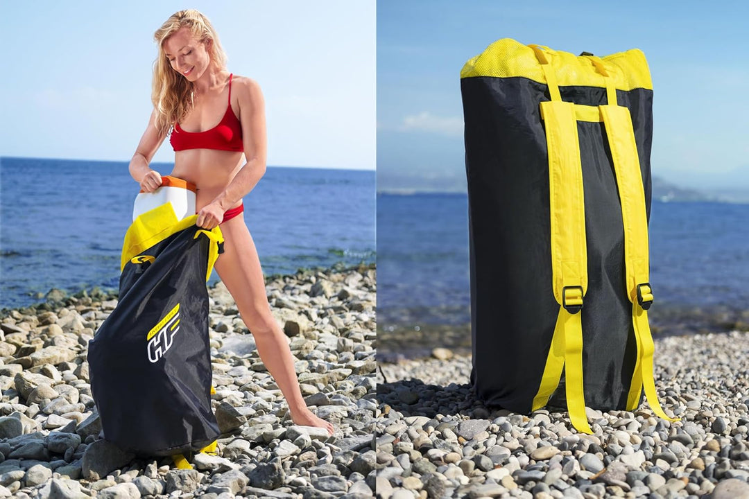 Bestway Hydro-Force SUP Allround Board-Set, Aqua Journey, Mehrfarbig, 274 x 76 x 12 cm, mit Paddel,