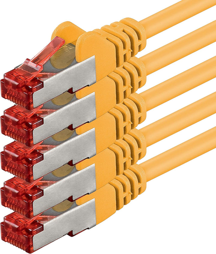 1aTTack.de 88304 - 7,5m - CAT6 Netzwerkkabel CAT.6 Patchkabel (PoE) Ethernetkabel SFTP PIMF 1000 Mbi