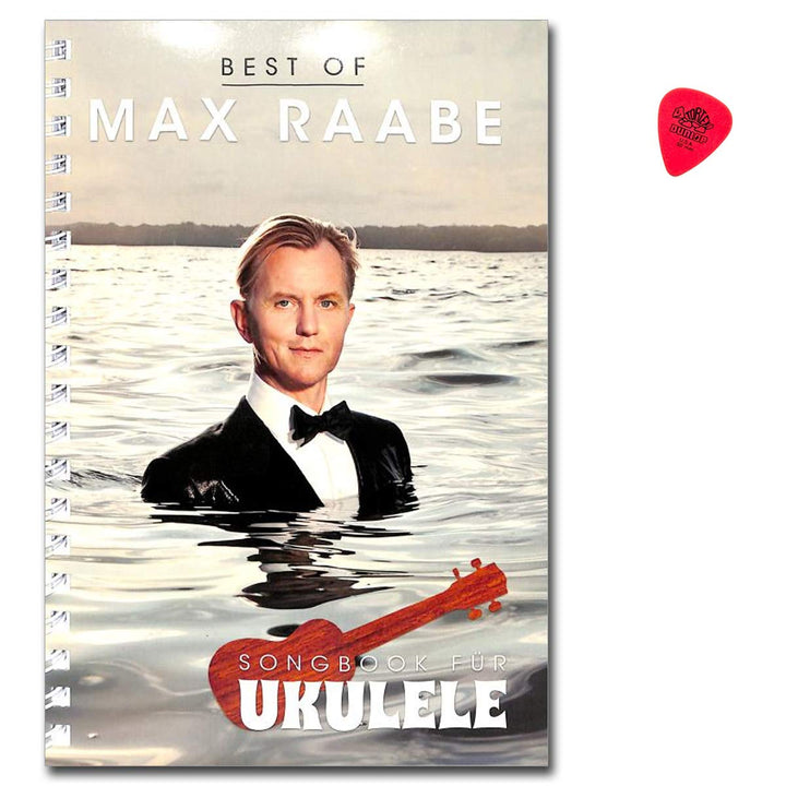 Best Of Max Raabe - Songbook für Ukulele mit Plek - Jeder Song ist zweimal notiert einmal mit Melodi