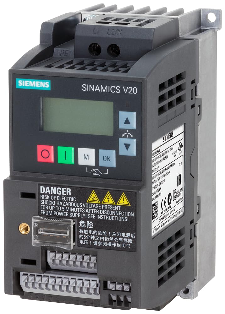 Siemens Basisumrichter 6SL3210-5BB15-5BV1 0.55kW 200 V, 240V