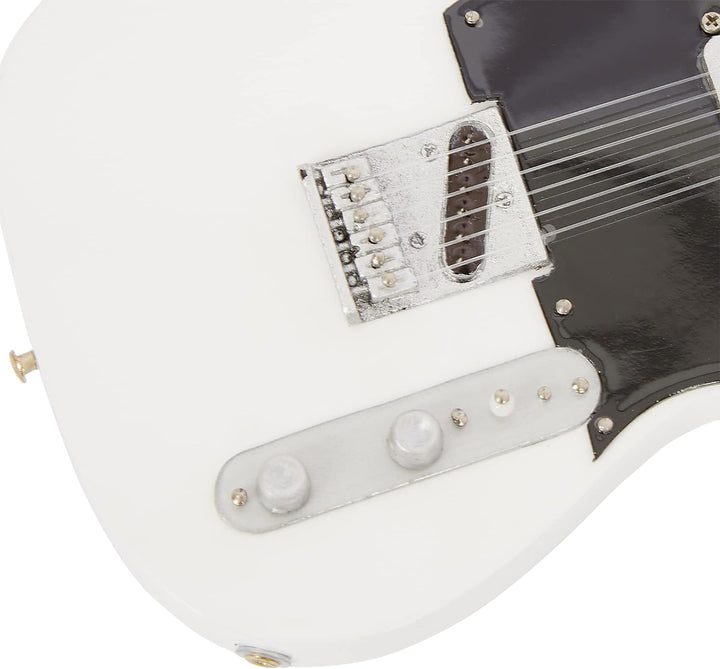 Rick Parfitt Miniatur-Gitarren-Nachbildung, handgefertigt, Ornament, 1/4-Massstab, inklusive Display