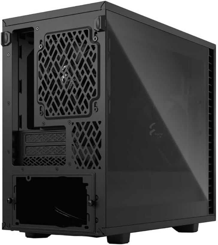 Fractal Design Define 7 Nano Black Brushed Aluminum/Steel Mini ITX Silent Light Tinted Tempered Glas