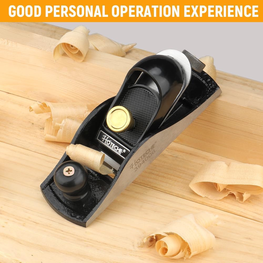 Hoteche Einhandhobel -175mm Körperlänge, 41mm Klingenbreite (Boden- und Seitenpräzisionsbearbeitung,