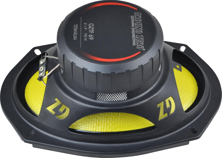 Ground Zero GZTF 69-15x23cm (6x9 Zoll) 3-Wege-Lautsprecher mit 190 Watt (RMS: 130 Watt)