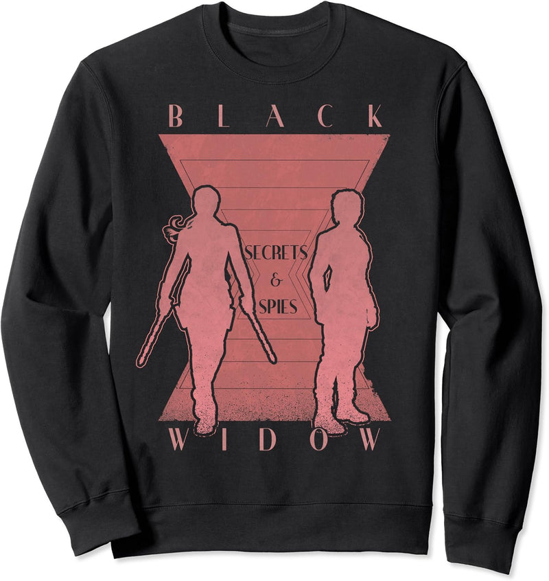 Marvel Black Widow Yelena Secrets & Spies Silhouette Sweatshirt