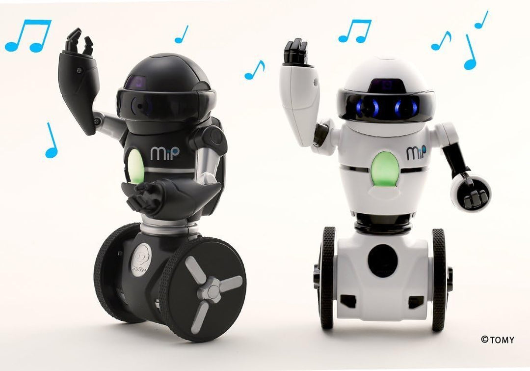WowWee - 0821 - Mip, Spielzeug-Roboter, schwarz-weiss