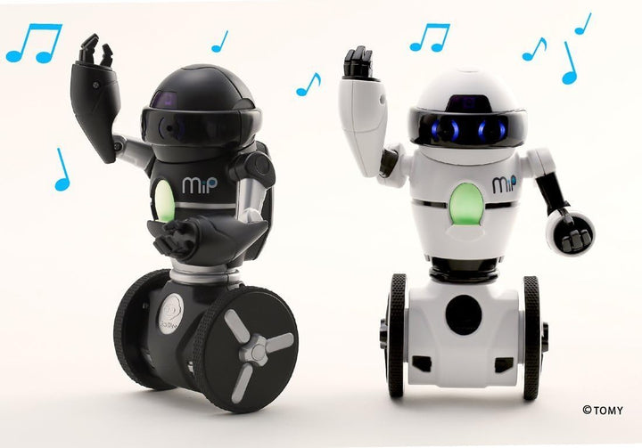 WowWee - 0821 - Mip, Spielzeug-Roboter, schwarz-weiss