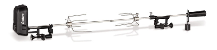 Enders® Grillspiess Pro, aus Edelstahl, werkzeuglose Montage, Belastung bis zu 10kg, laufruhiger Ele