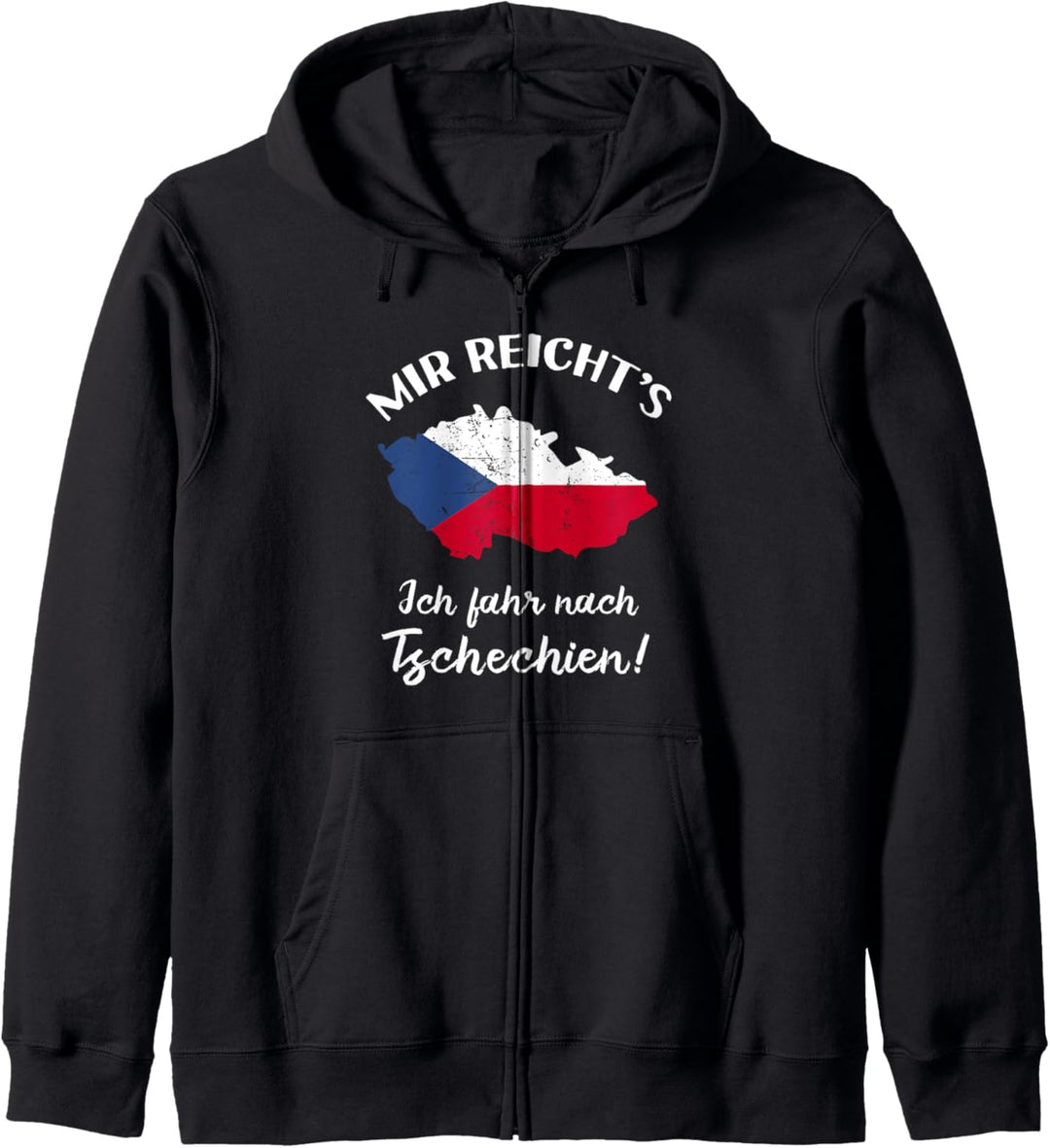 Ich fahr nach Tschechien! - Tscheche Czech Tschechien Kapuzenjacke