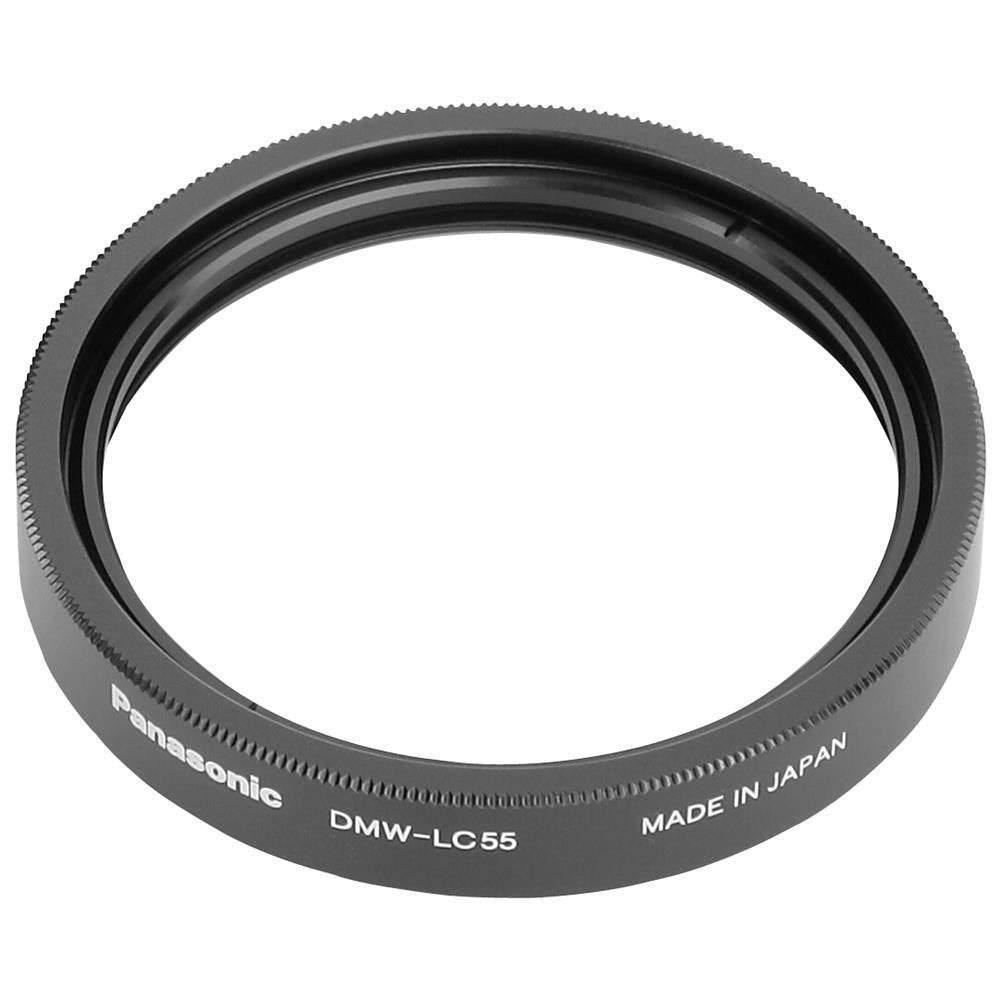 Panasonic LUMIX DMW-LC55E Nahlinse (geeignet für LUMIX Digitalkameras wie z.B. FZ300/FZ200/FZ72 (tei