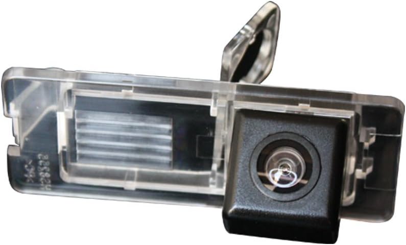 Navinio Auto Kennzeichenleuchte-Rückfahrkamera mit Distanzlinien Replacement for Megane 2 II 3 III E