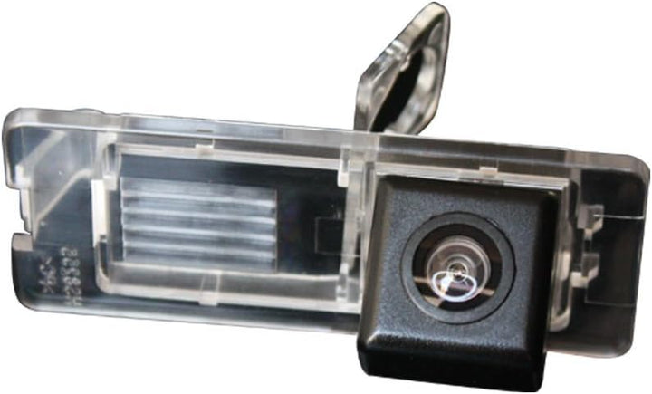 Navinio Auto Kennzeichenleuchte-Rückfahrkamera mit Distanzlinien Replacement for Megane 2 II 3 III E