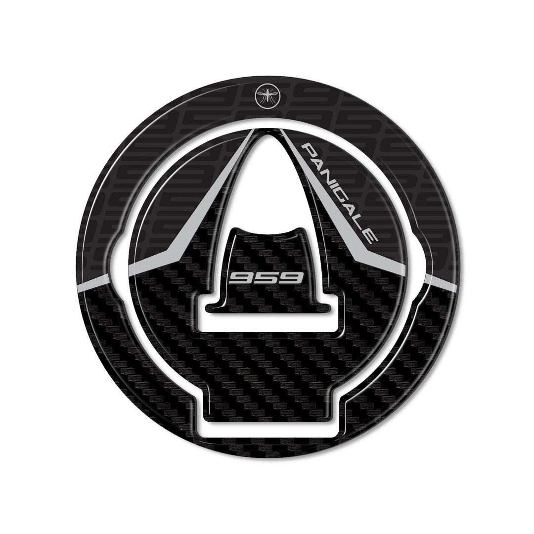 labelbike - Aufkleber 3D Motorrad Tankdeckel Schutz und Dekoration in Harz kompatibel mit Ducati Pan