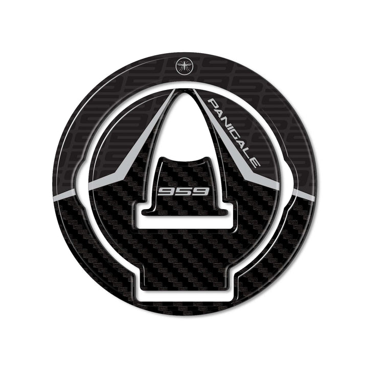 labelbike - Aufkleber 3D Motorrad Tankdeckel Schutz und Dekoration in Harz kompatibel mit Ducati Pan