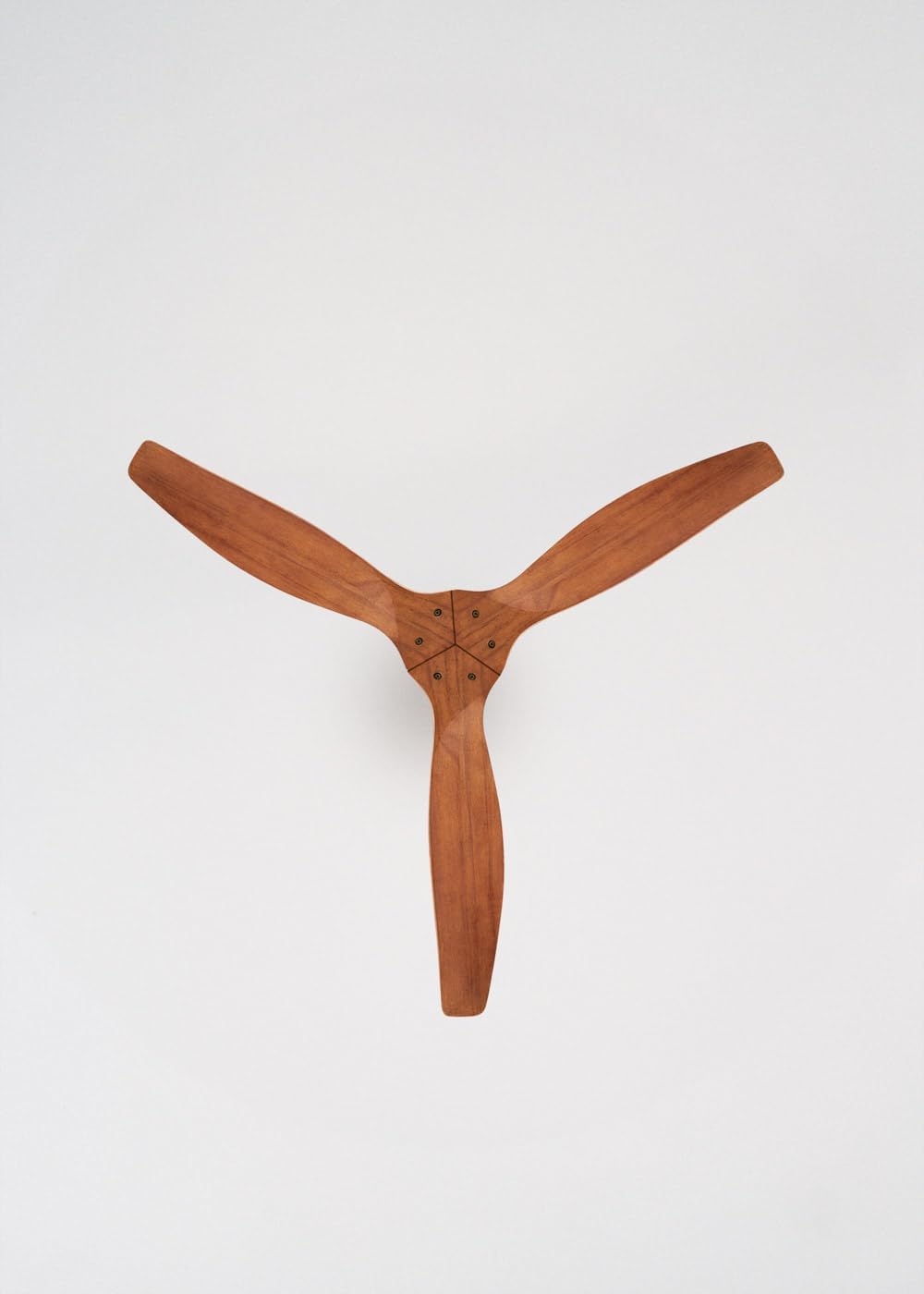 CREATE / WINDCALM NATURAL WOOD S/Deckenventilator Schwarz Dunkelholzflügel mit Fernbedienung / 40W,