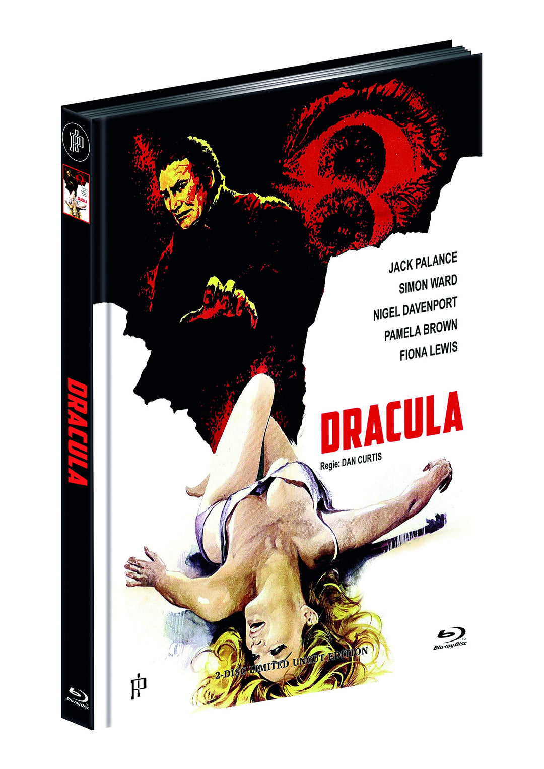 DRACULA (1974) (Blu-ray + DVD) - Cover D - Mediabook - Limited 111 Edition - UNCUT, Blu-ray