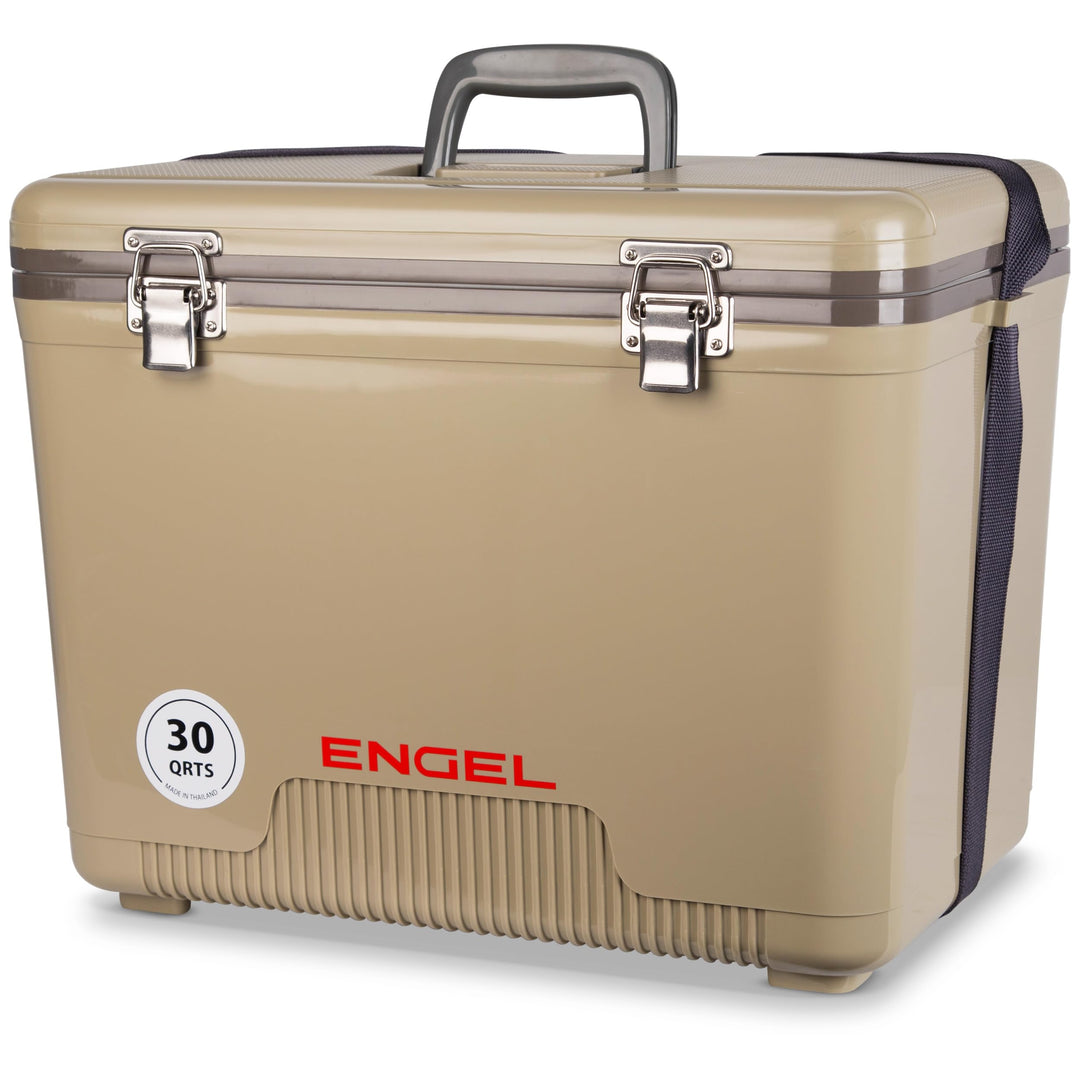 ENGEL Kühlbox 30qt (28,4 Liter) Auslaufsicher, Luftdicht, Tragbare, Kleine Kühlbox für Camping, Pick