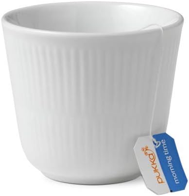Royal Copenhagen White Fluted Thermobecher in der Farbe Weiss, Volumen: 260 ml, 1017397
