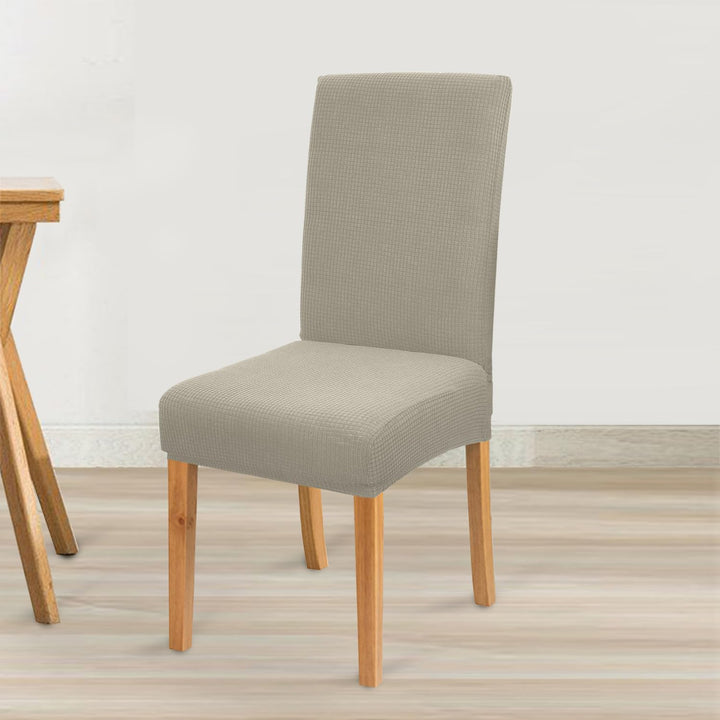 Granbest Premium Wasserdicht Esszimmerstuhl Abdeckungen Satz Von 6, Elastische Hohe Zurück Stuhlhuss