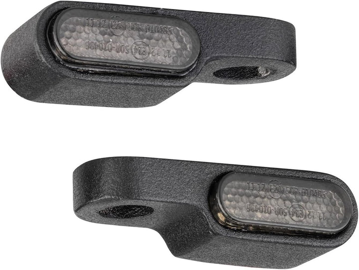 ToXx Motorrad LED Mini Blinker Custom Short für Lenker Armatur Gabel Schwinge e-geprüft universal fü