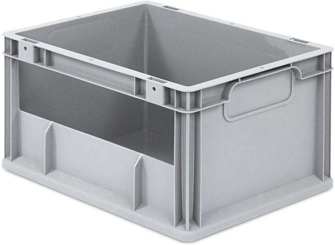 SuperSparSet 8x Eurobox NextGen Insight | HxBxT 22x30x40cm | 20 Liter | Seite offen | Eurobehälter,