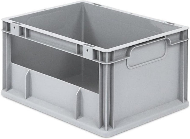 SuperSparSet 8x Eurobox NextGen Insight | HxBxT 22x30x40cm | 20 Liter | Seite offen | Eurobehälter,