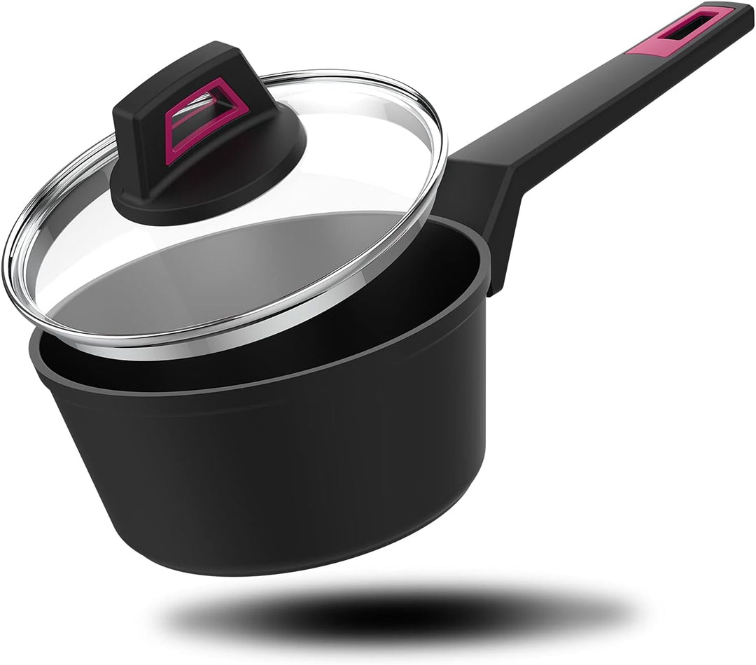 Taurus Best Moments Stieltopf 18 - Stieltopf aus Aluminiumguss, 18 cm Durchmesser, Ergonomischer Gri