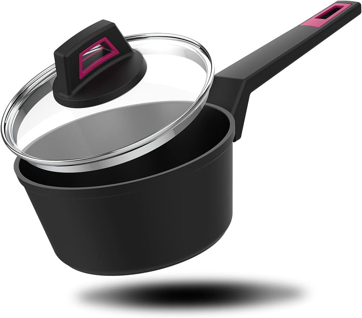 Taurus Best Moments Stieltopf 18 - Stieltopf aus Aluminiumguss, 18 cm Durchmesser, Ergonomischer Gri