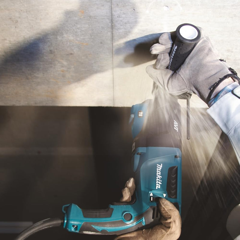 Makita HR2631FT/2 Bohrmaschine, 800 W, 240 V, Schwarz, Blau