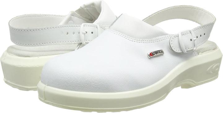 Cofra 75011-001.D37 IOANNES SB E A FO SRC Sicherheitssandalen, Weiss, Grösse 37 37 EU, 37 EU