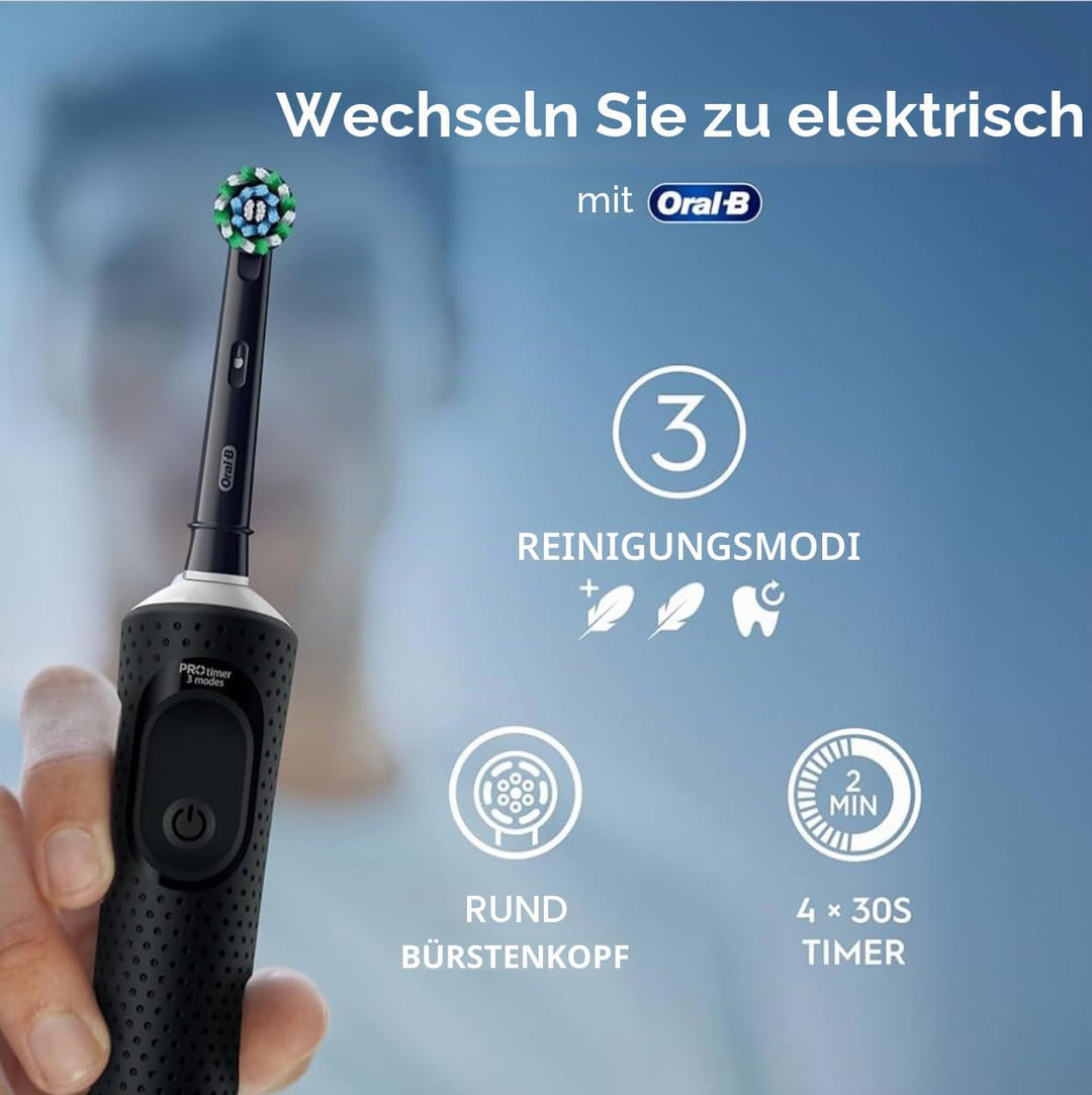 Oral-B Vitality Pro, elektrische Zahnbürste, Schwarz