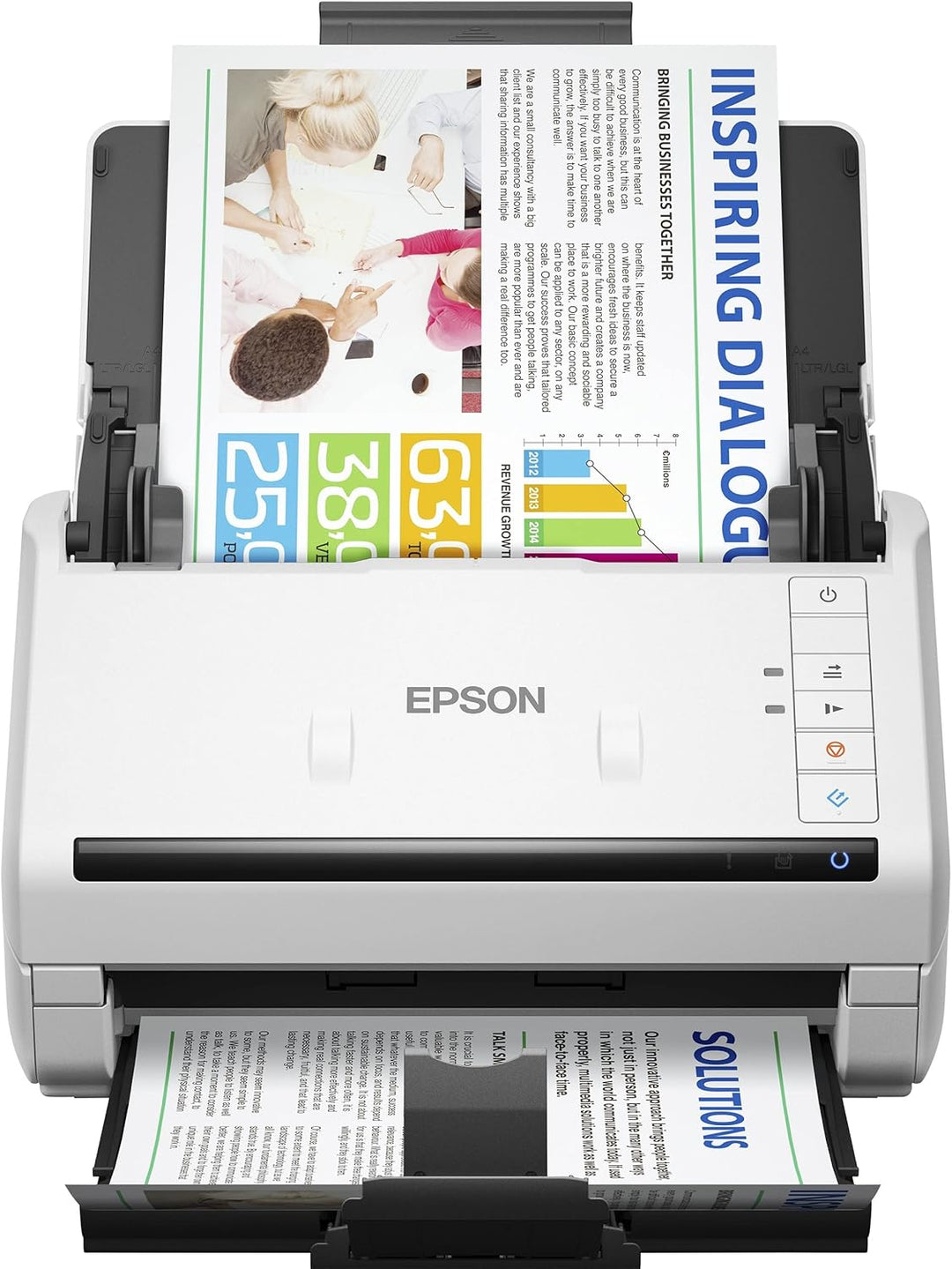 EPSON BUSINESS - SCANNER VALUE ( Workforce DS770II USB 3.0 Flachbett 600DPI 30BIT