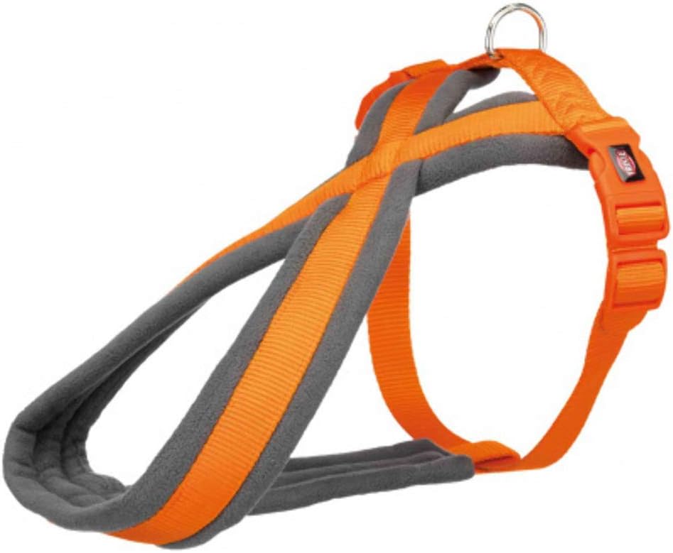 TRIXIE Premium Hundegeschirr mit Fleecepolsterung, Ozeanblau, S Türkis S, 35-65cm/20mm (Paquete de 1