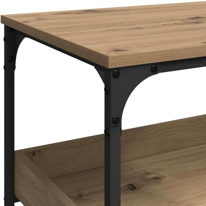 vidaXL Küchentrolley Artisan-Eiche 60 x 41 x 80.5 cm Holzwerkstoff, Mobiler Küchenwagen, rechteckig,